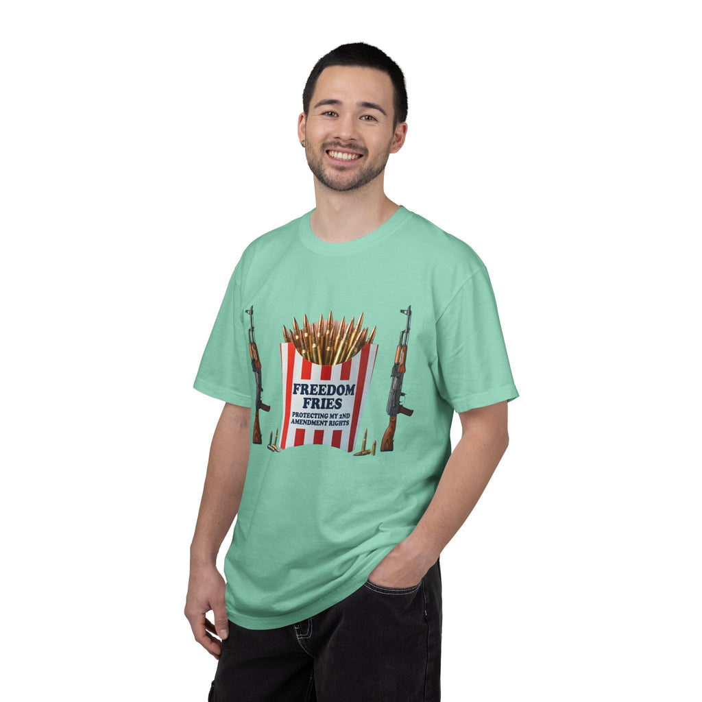 "Freedom Fries" Unisex Garment-Dyed Tee