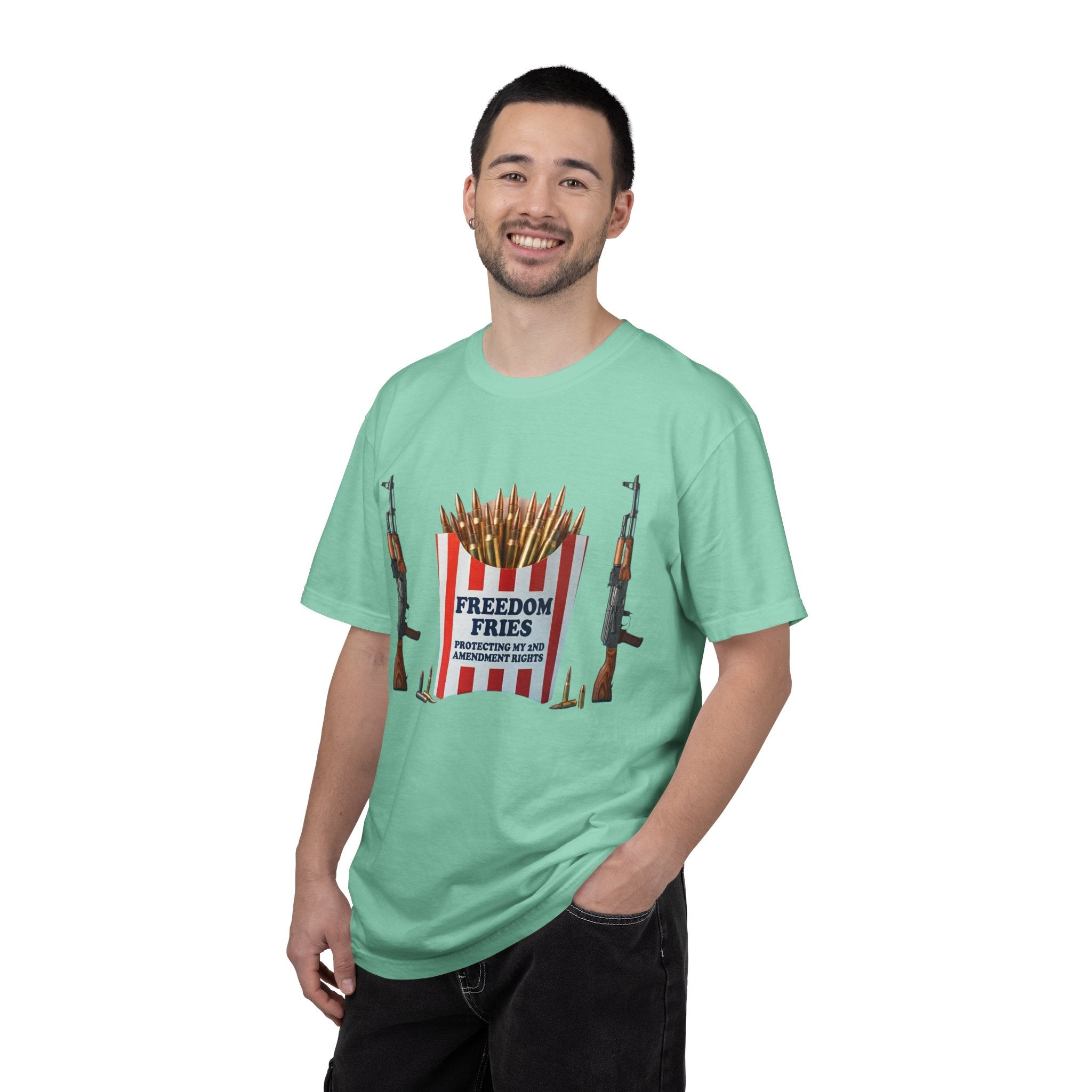 "Freedom Fries" Unisex Garment-Dyed Tee