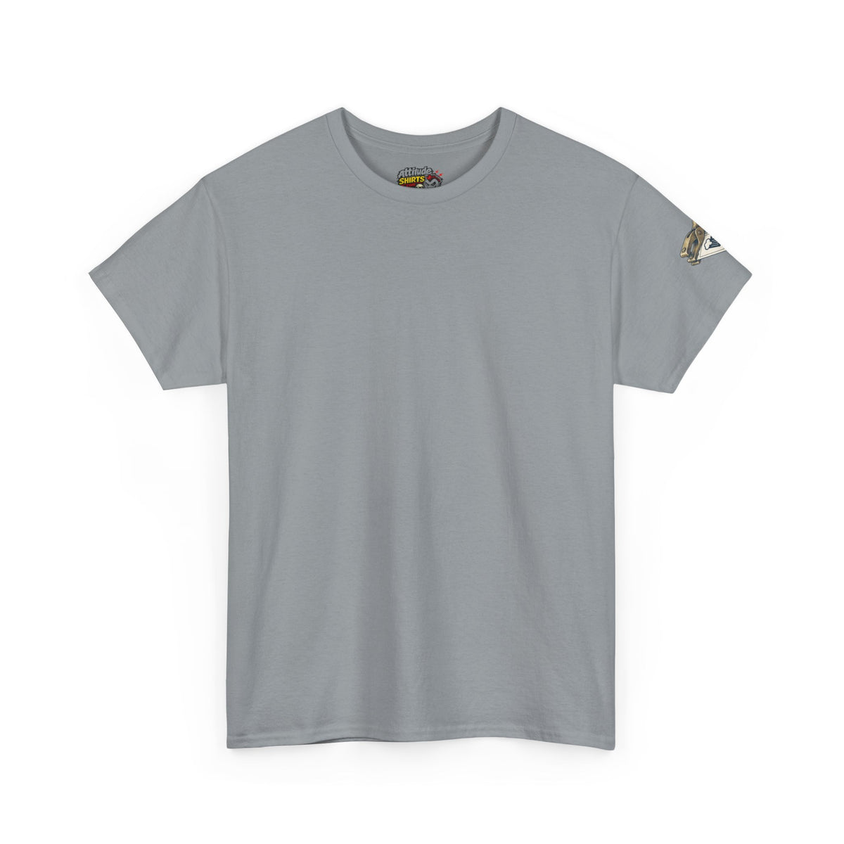 Color: Gravel | One-Way Ticket Brewery Premium Graphic Tee
