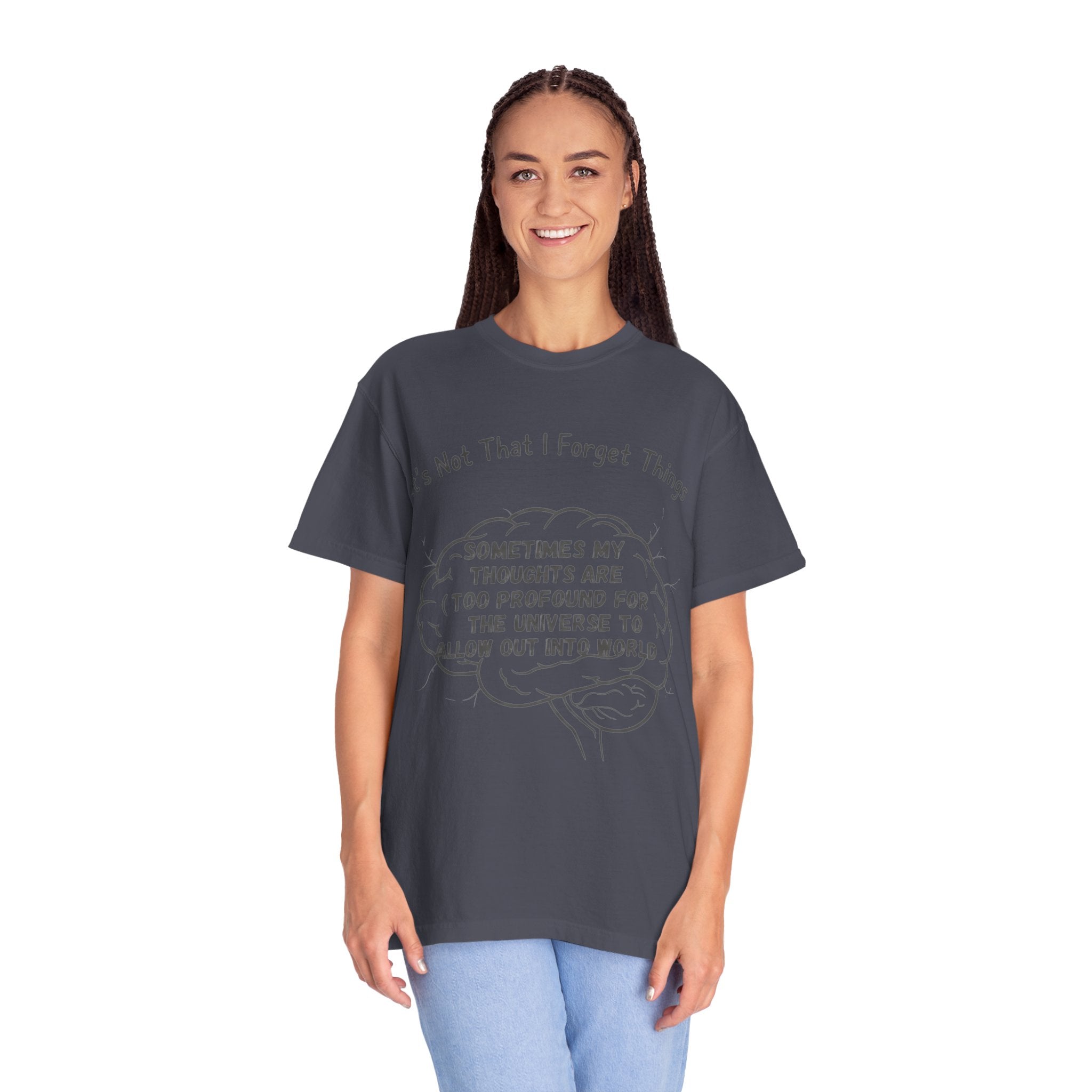 "Profound Thoughts 3" Unisex Garment-Dyed T-shirt