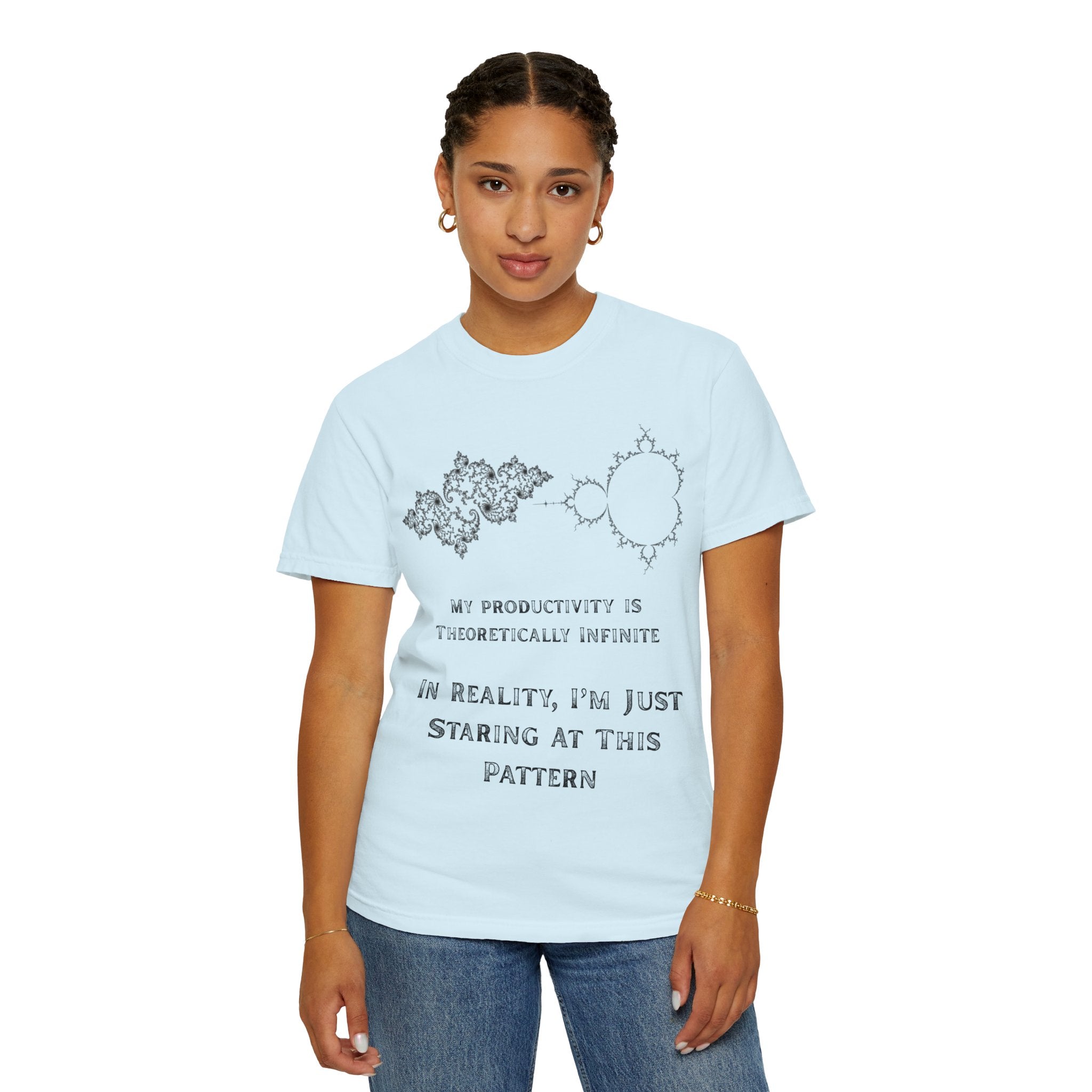 "Theoretically Infinite" Unisex Garment-Dyed Tee