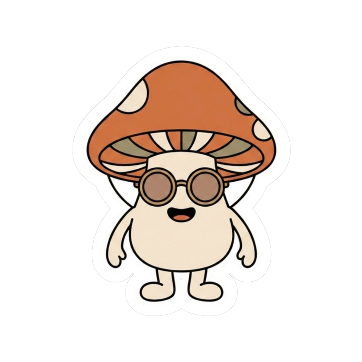"Shroom Man" Sticker — Main