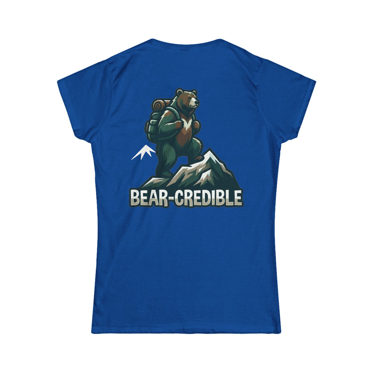 Color: Royal | Bear Credible Women's Tee