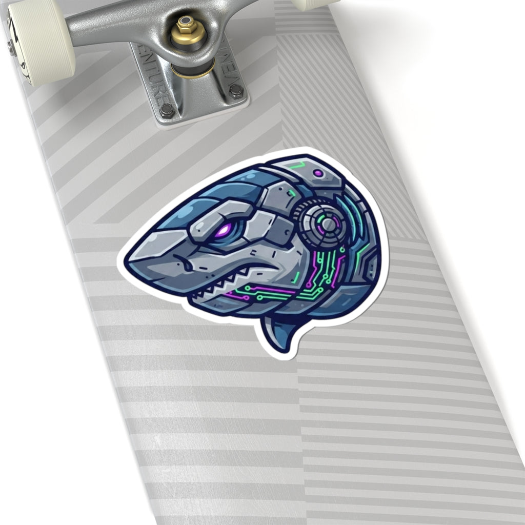 "Cyber Shark" Sticker