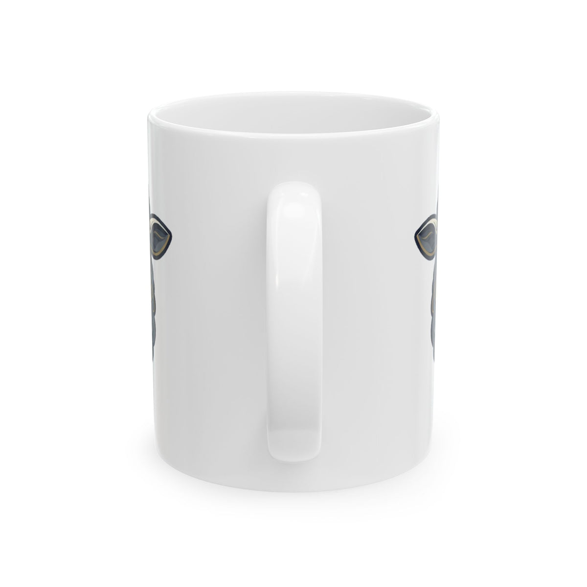 "Barnyard Sheep" White Ceramic Mug — Graphic