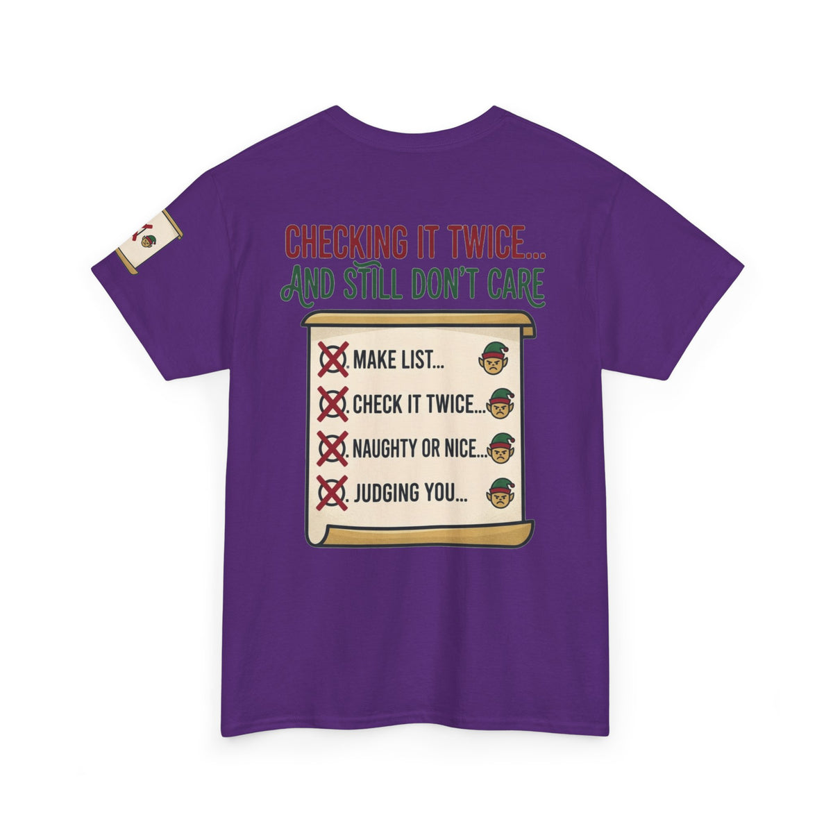 "Checking It Twice" Premium Graphic Tee