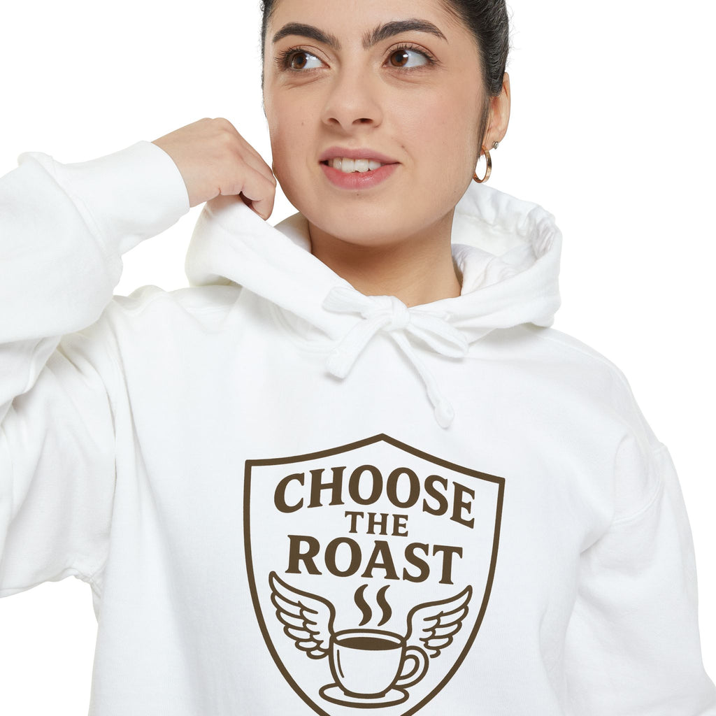 Choose the Roast - Dark as Your Soul | Garment-Dyed Hoodie — AttitudeShirts