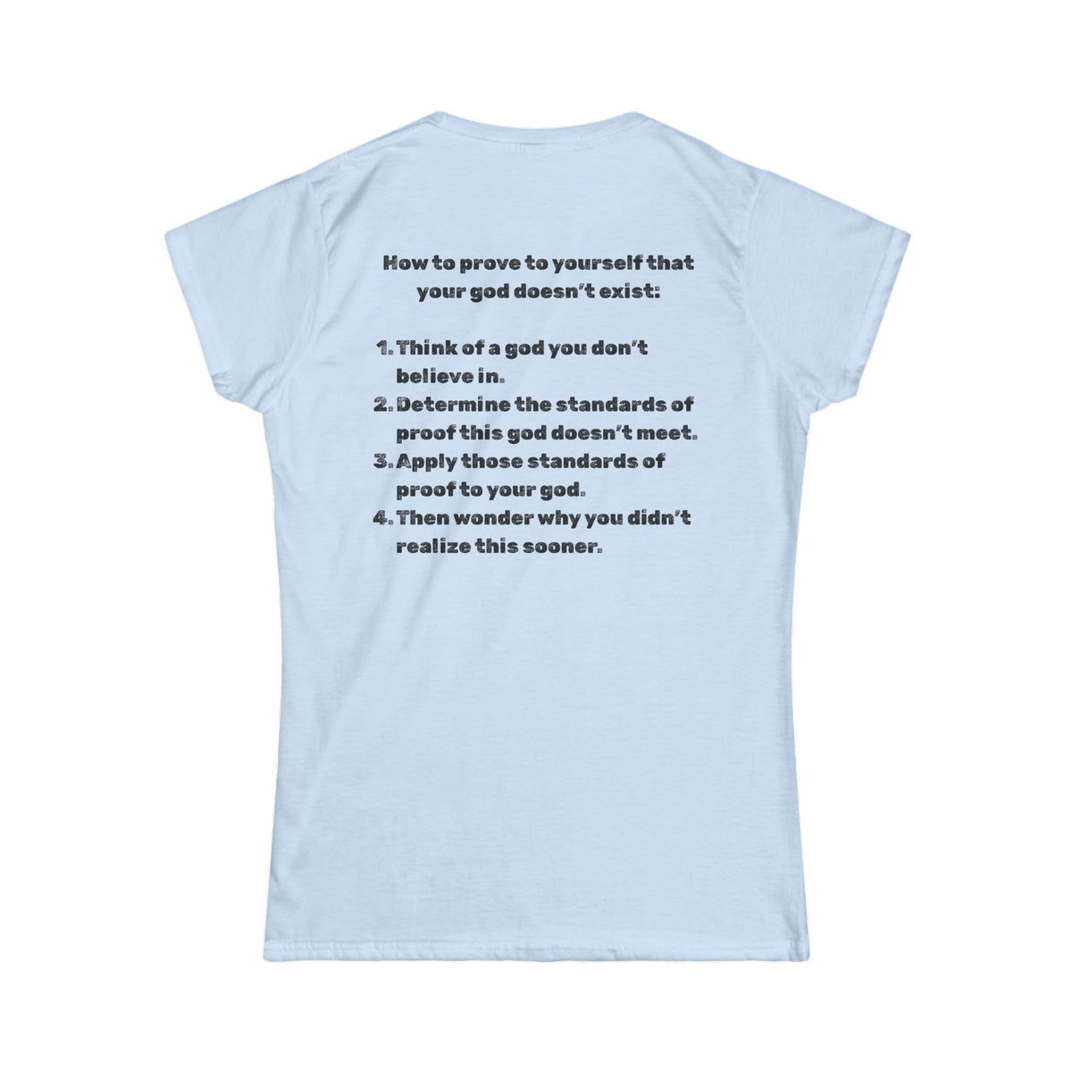 "Good proof" Women's Tee
