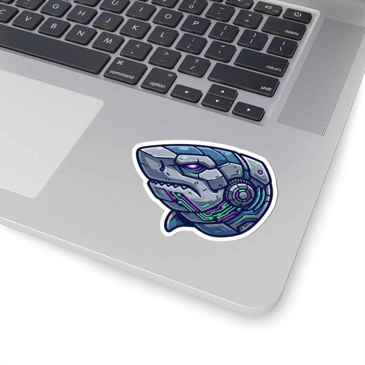 "Cyber Shark" Sticker