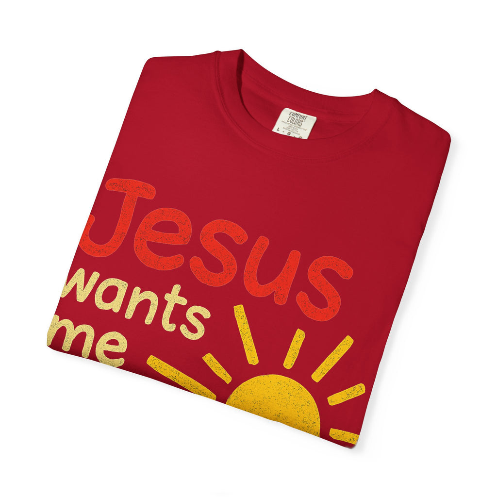 "Jesus Wants Me As An Apostate" Unisex Garment-Dyed T-shirt