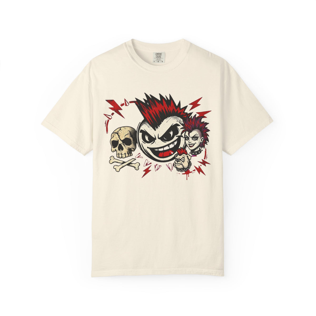 Color: Ivory | Attitude Family Unisex Garment-Dyed Tee