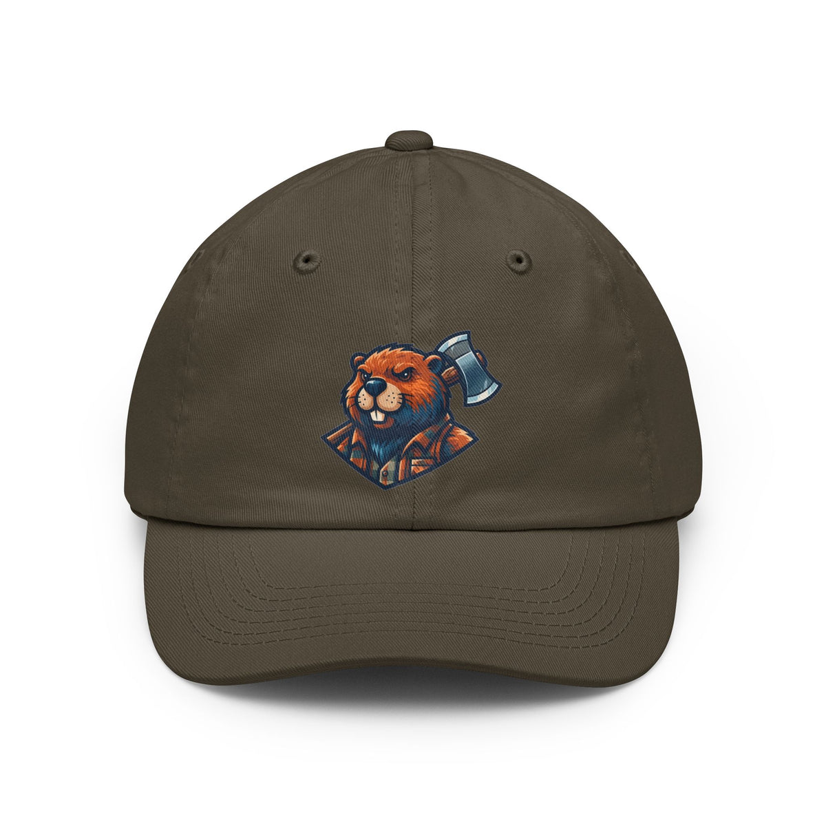 Color: Olive | In Desperate Need of Good Hard Wood Dad Hat