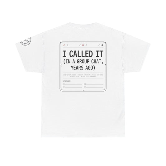 Color: White | Group Chat Premium Graphic Tee