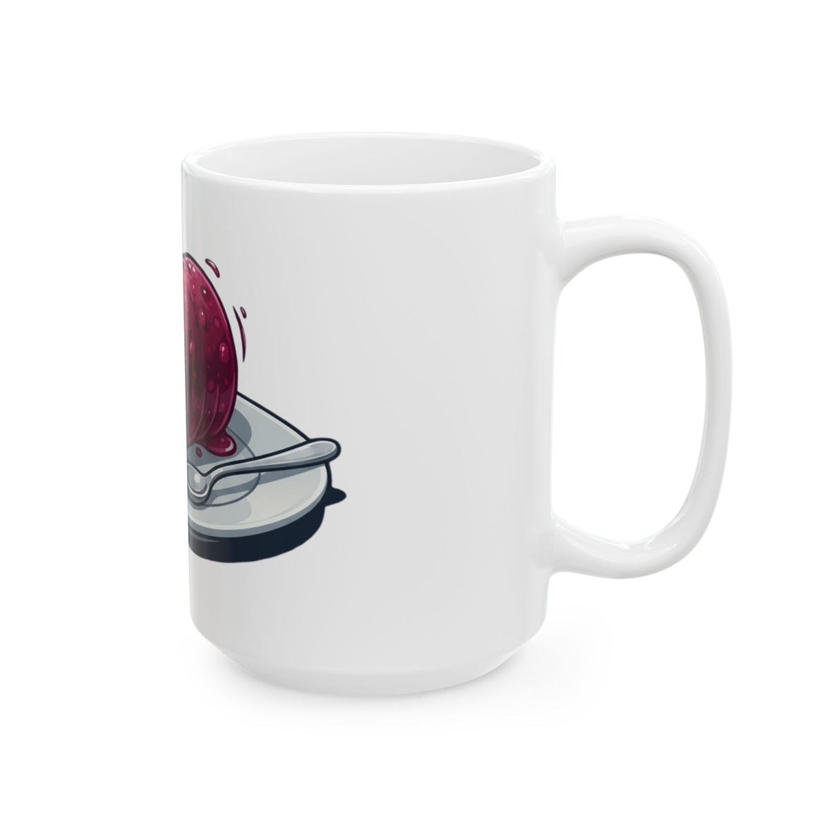 "Yes It's From A Can" White Ceramic Mug — Graphic