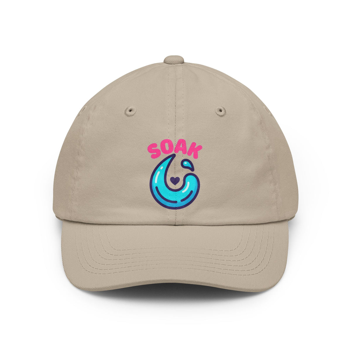 Color: Stone | Soaking Makes Me Wet Dad Hat — Graphic