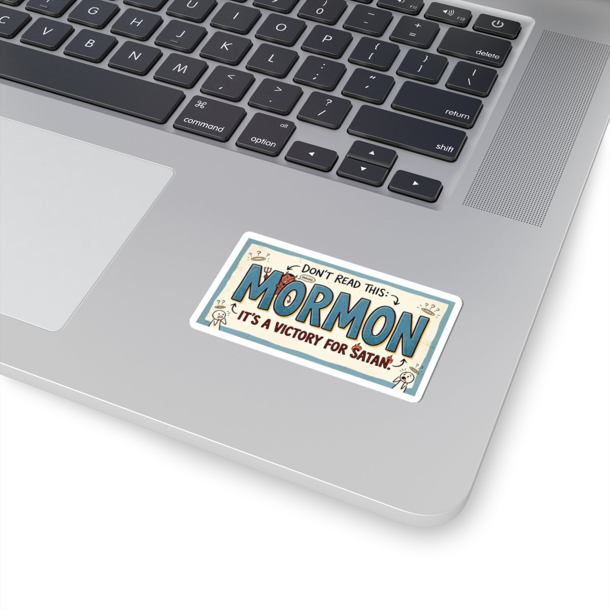 Devil's Dictionary: Mormon Edition | Kiss-Cut Sticker — AttitudeShirts