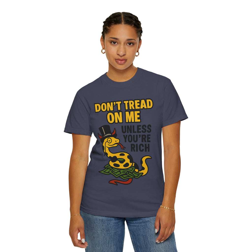 "Don't Tread On Me" Unisex Garment-Dyed T-shirt