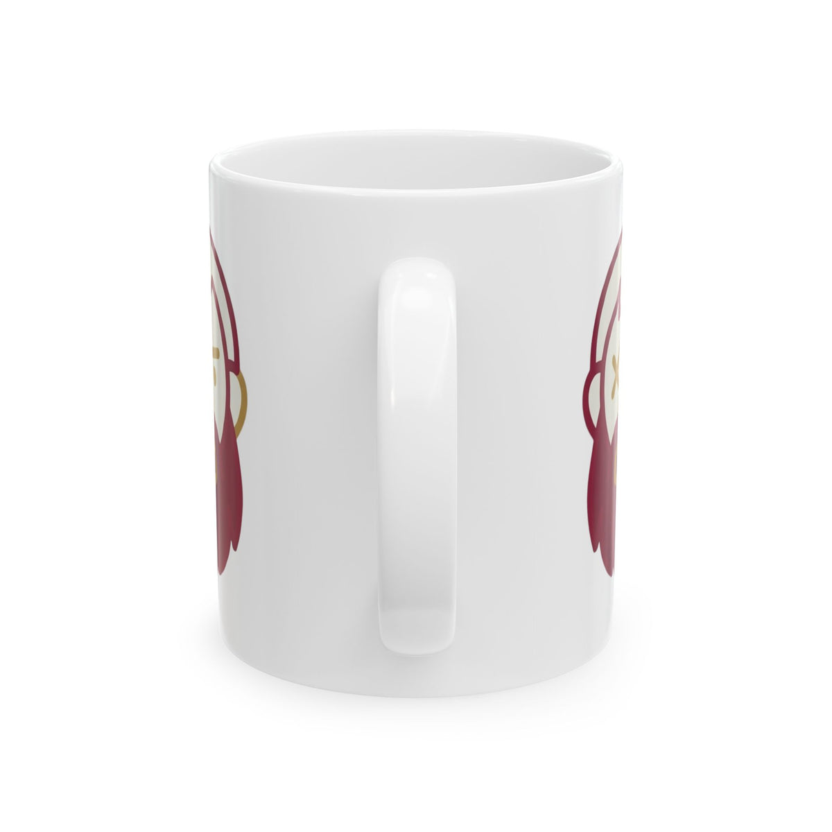 "Good Book Series Coffee Hot and Dead" White Ceramic Mug — Graphic