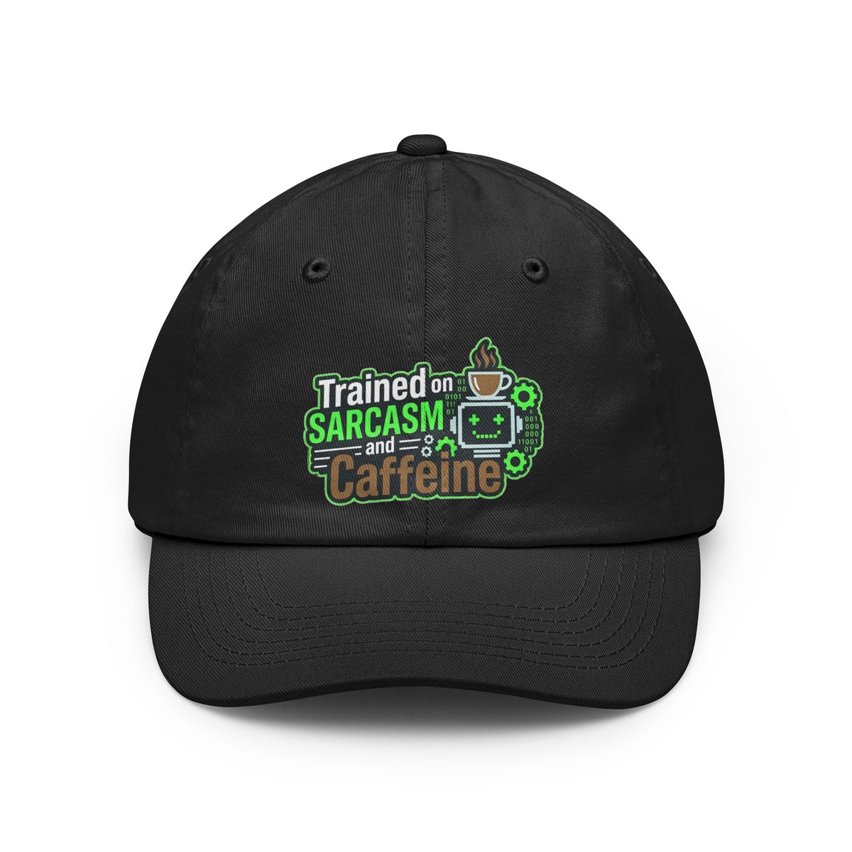 Color: Black | Sarcasm Training Graduate | Dad Hat — AttitudeShirts
