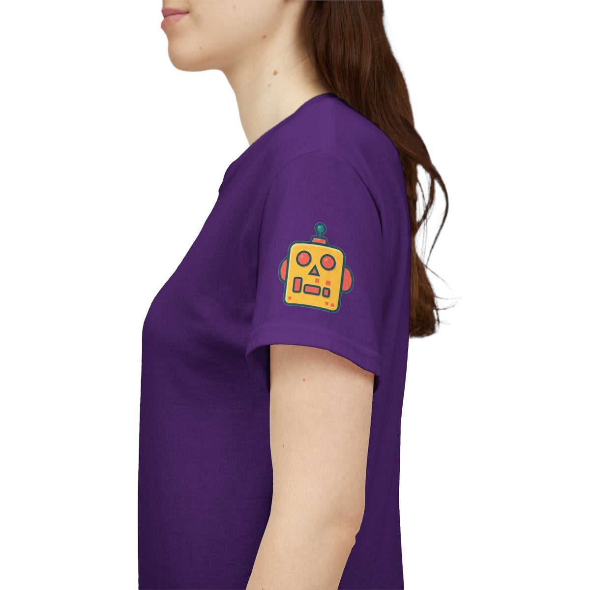 Color: Purple | Toy Robot Premium Graphic Tee