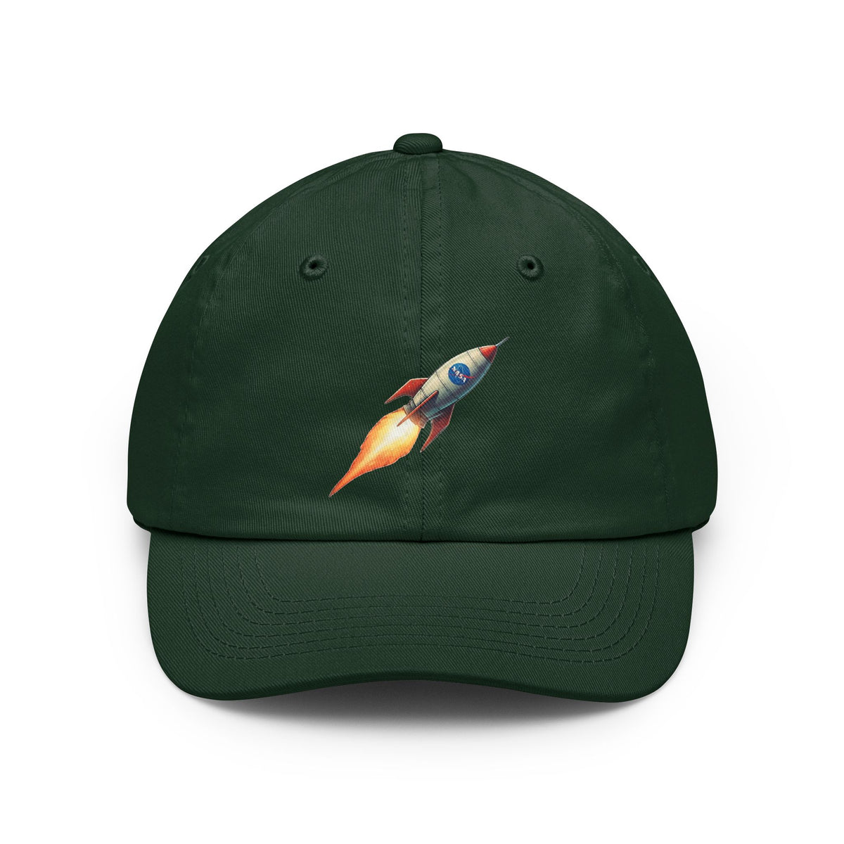 Color: Forest Green | Mars 2 Day Shipping Dad Hat — -C