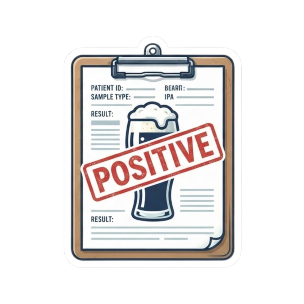 "False Positive IPA" Sticker