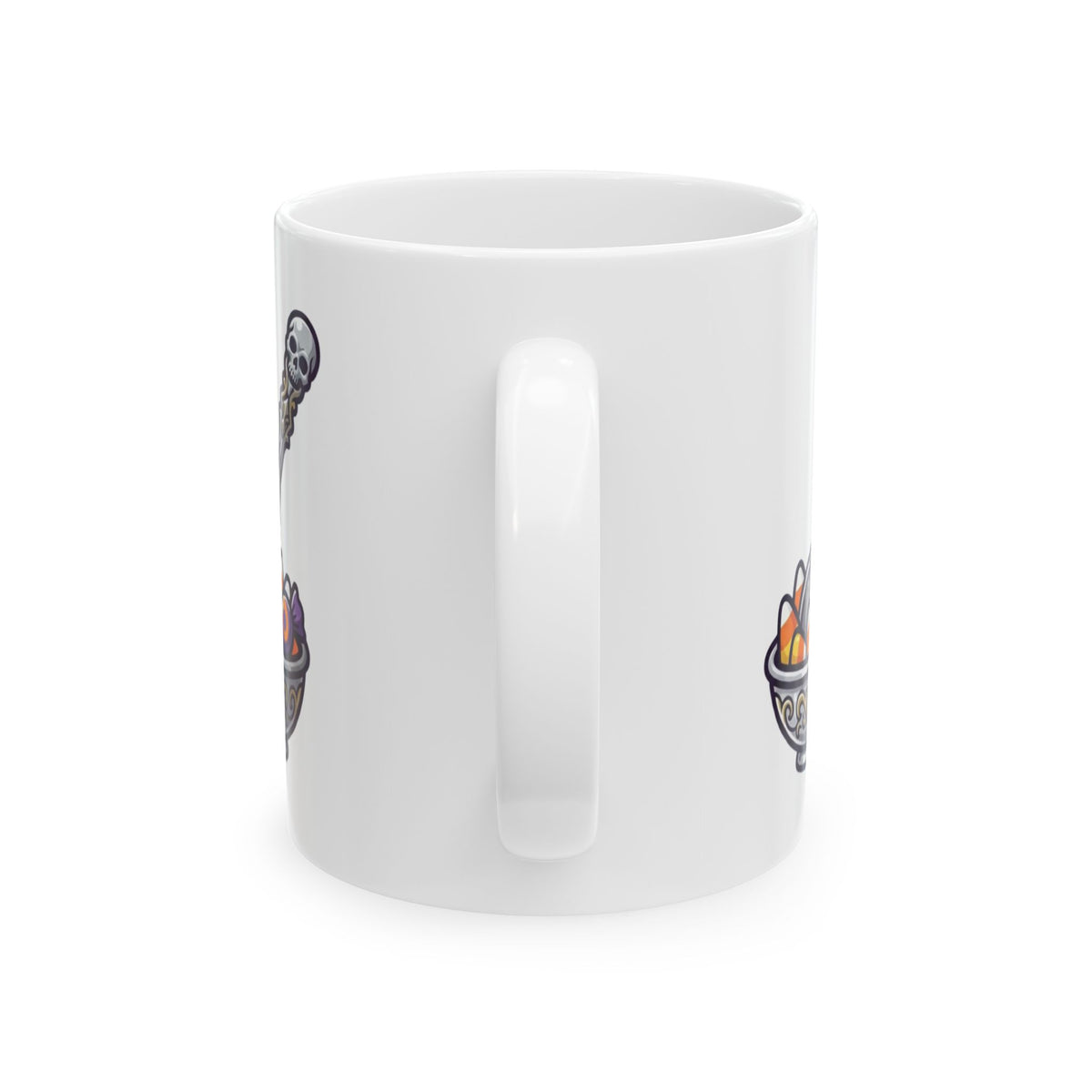 "This Is My Body" White Ceramic Mug — Graphic