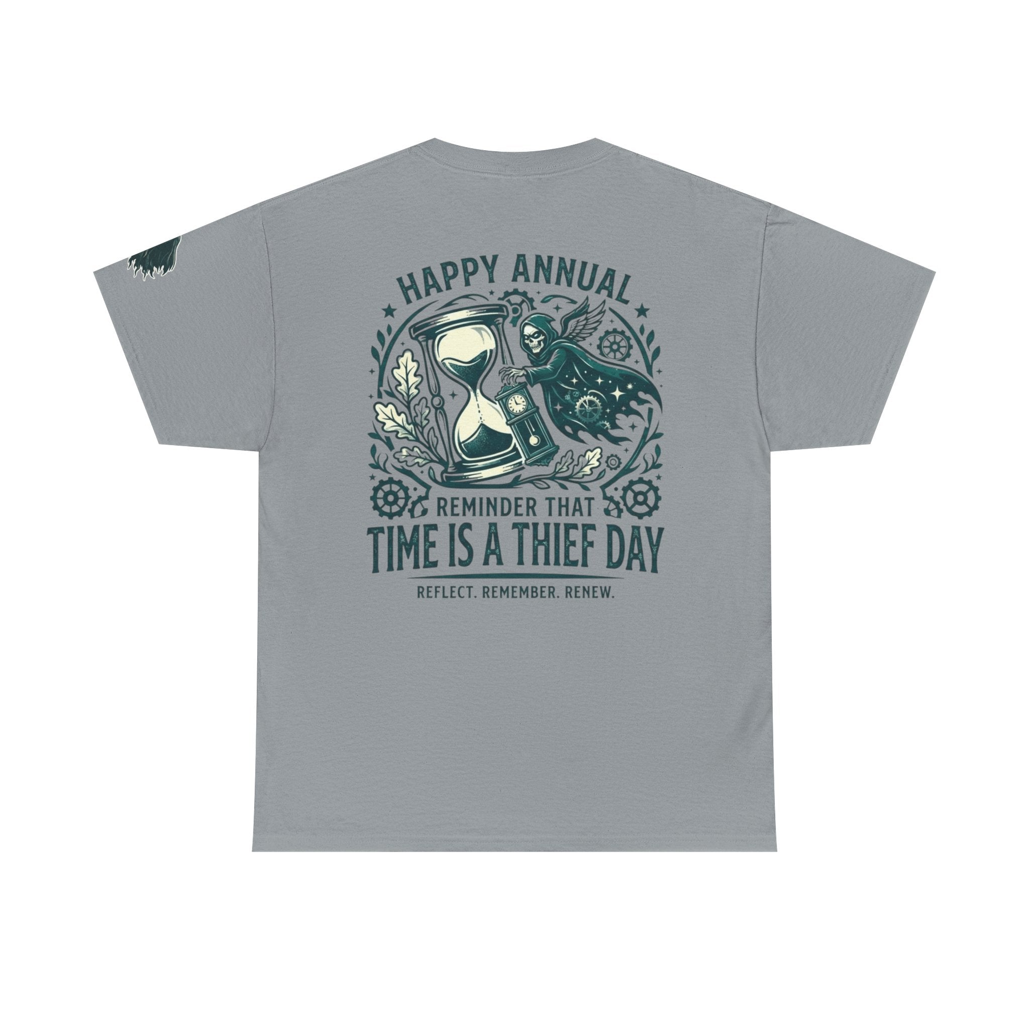 "Time Is A Thief Day" Premium Graphic Tee