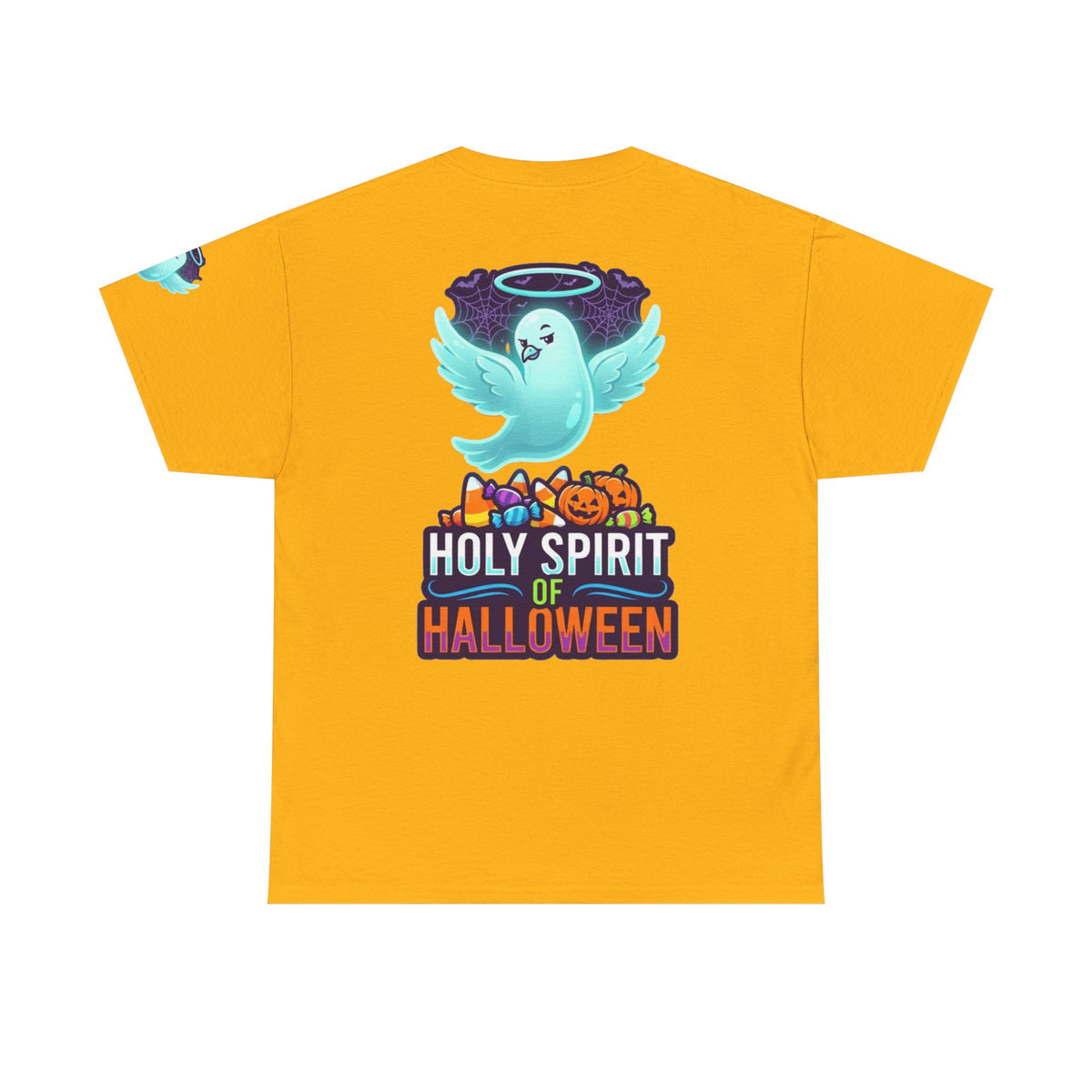 Color: Gold | Holy Spirit of Halloween Premium Graphic Tee