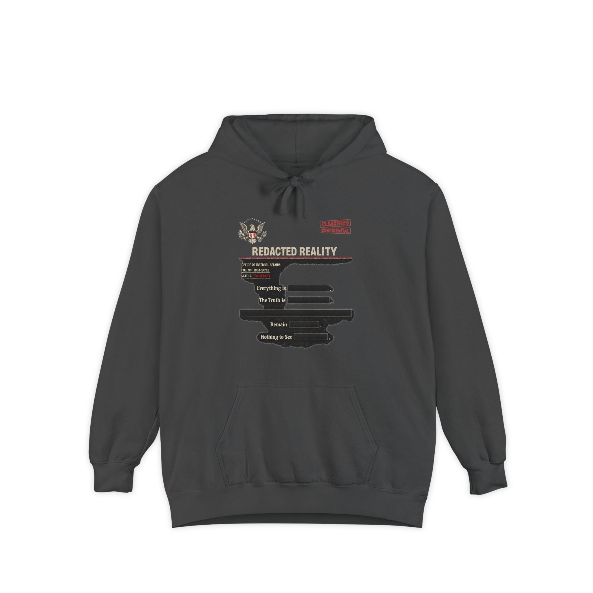 Unfiltered & Unapologetic | Garment-Dyed Hoodie — AttitudeShirts