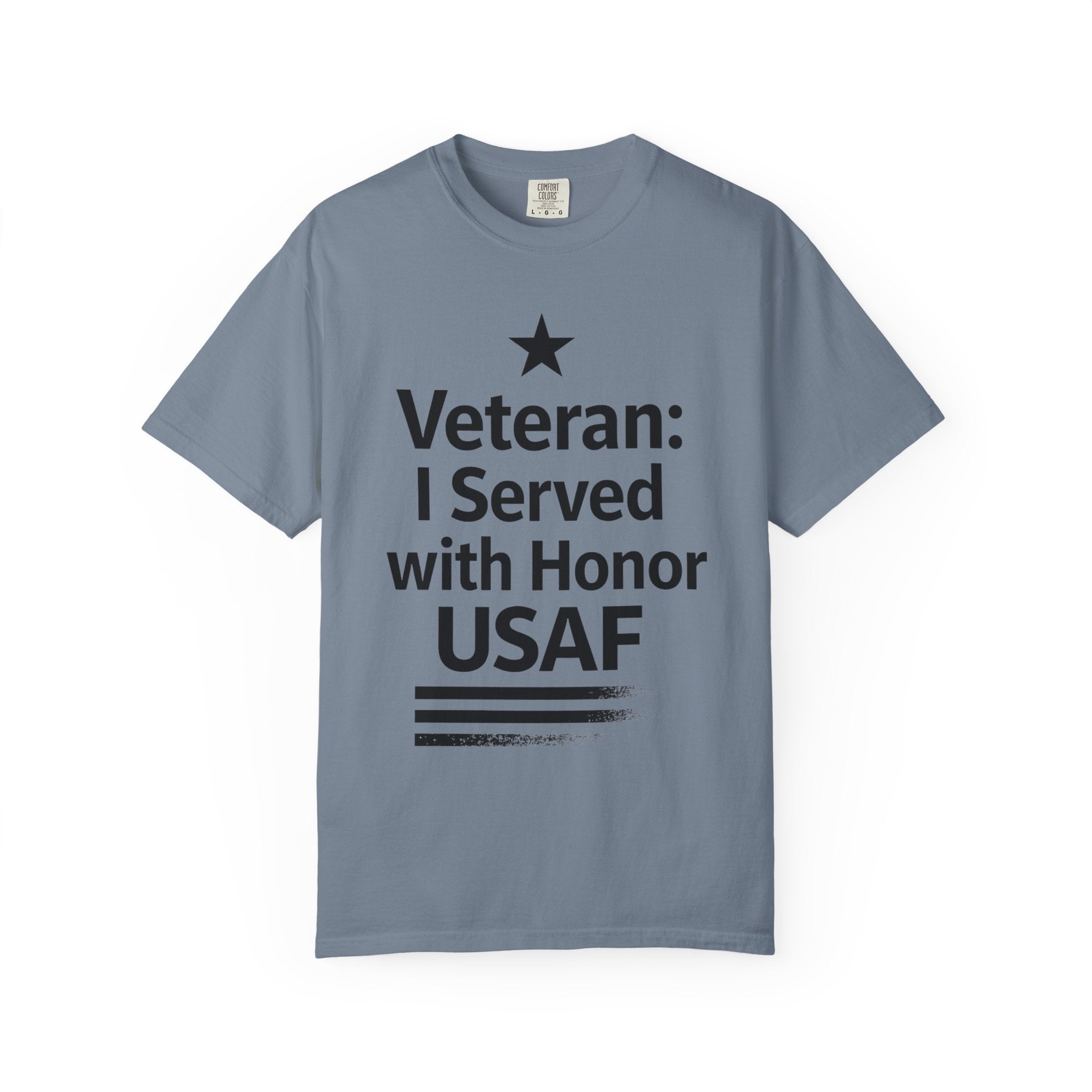 "Served With Honor" Unisex Garment-Dyed T-shirt