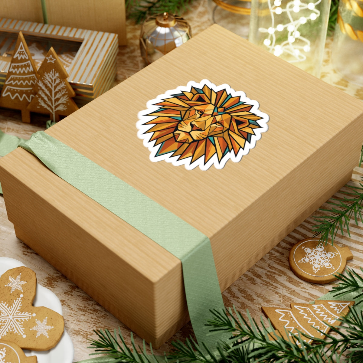 "Leo The Solar Lion" Sticker — Main