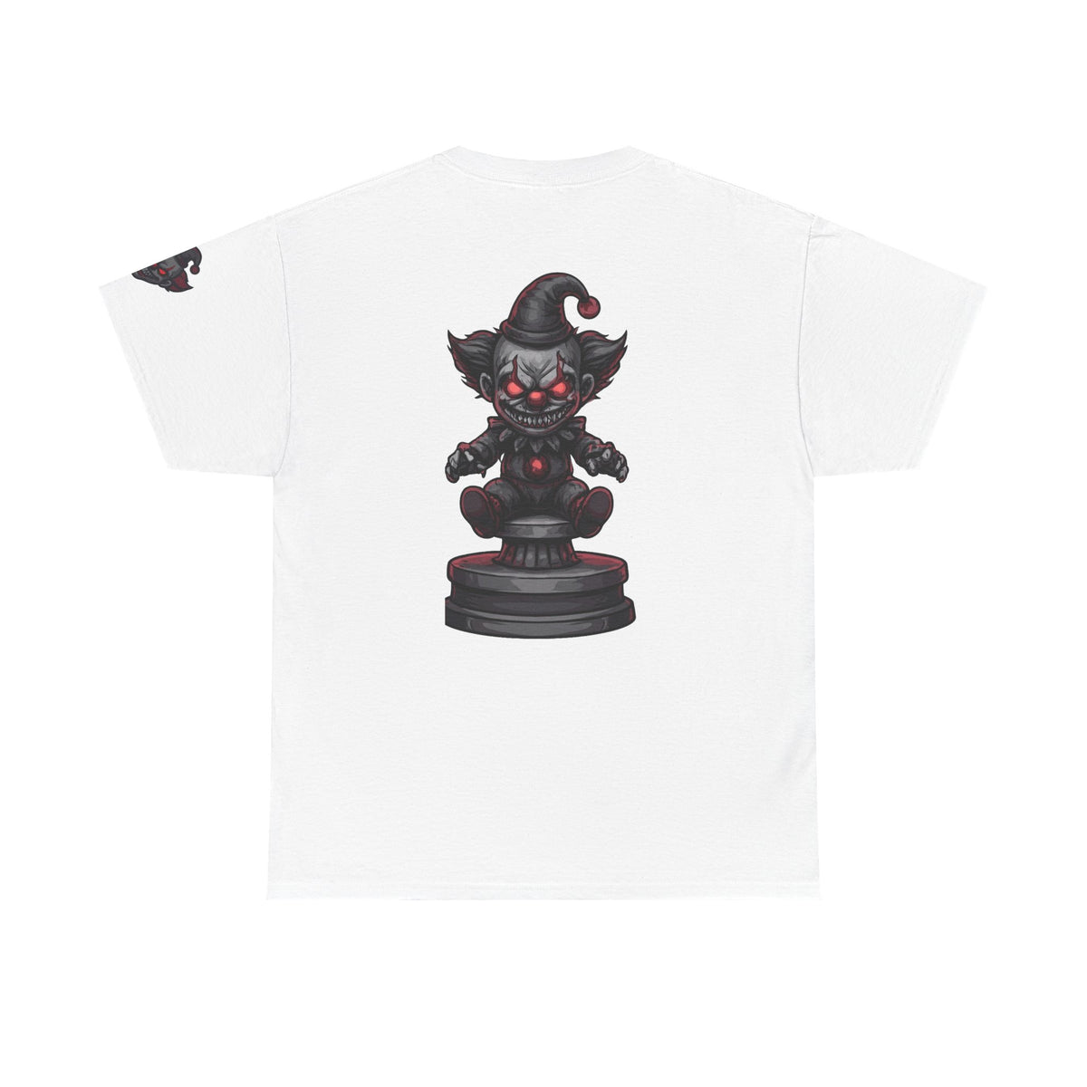 Color: White | Nightmare Clown Premium Graphic Tee