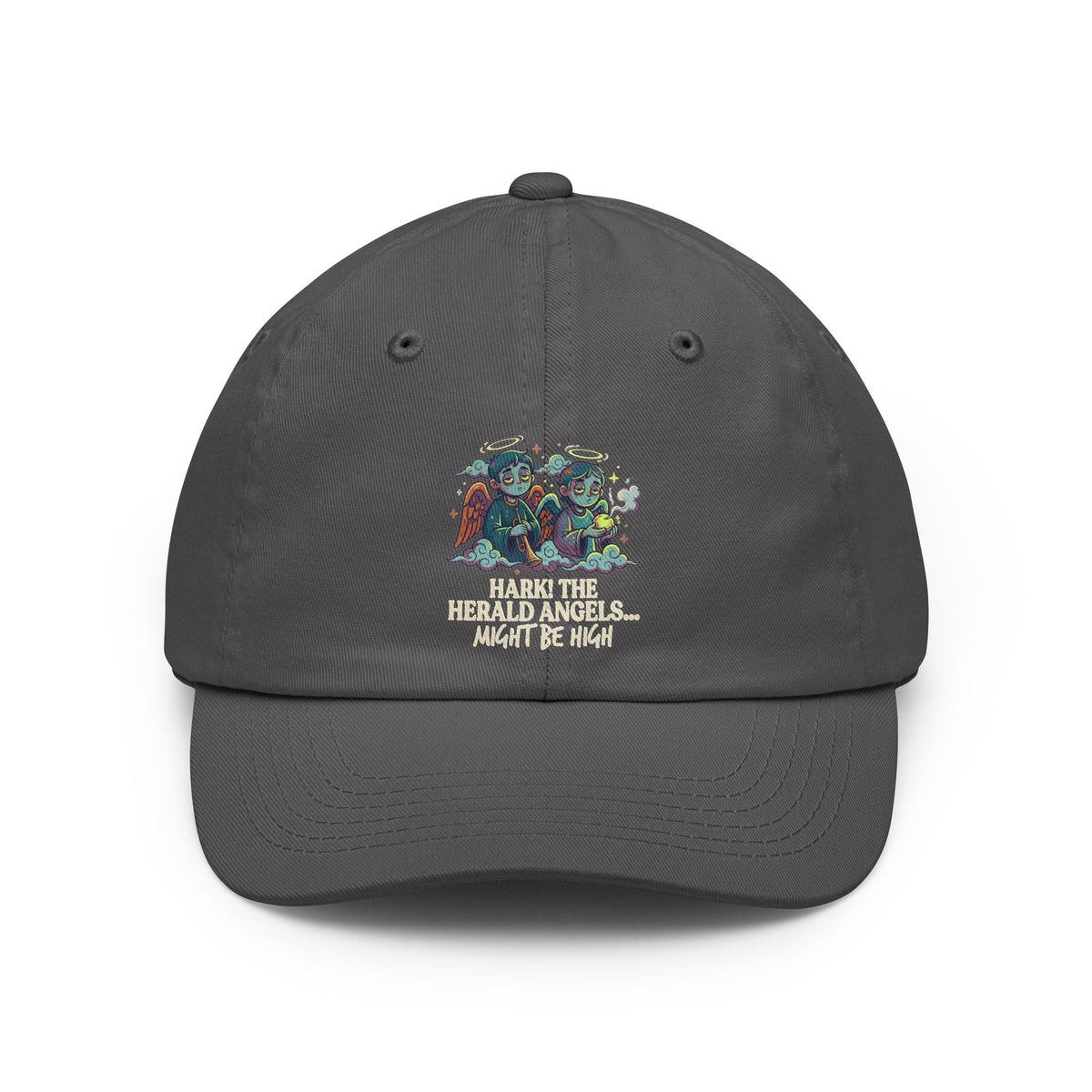 Color: Charcoal | Hark The Herald Angels Dad Hat