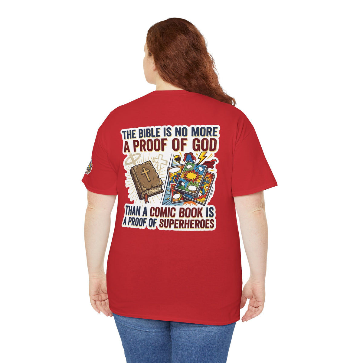 Color: Red | Bible Proof of Good Premium Graphic Tee