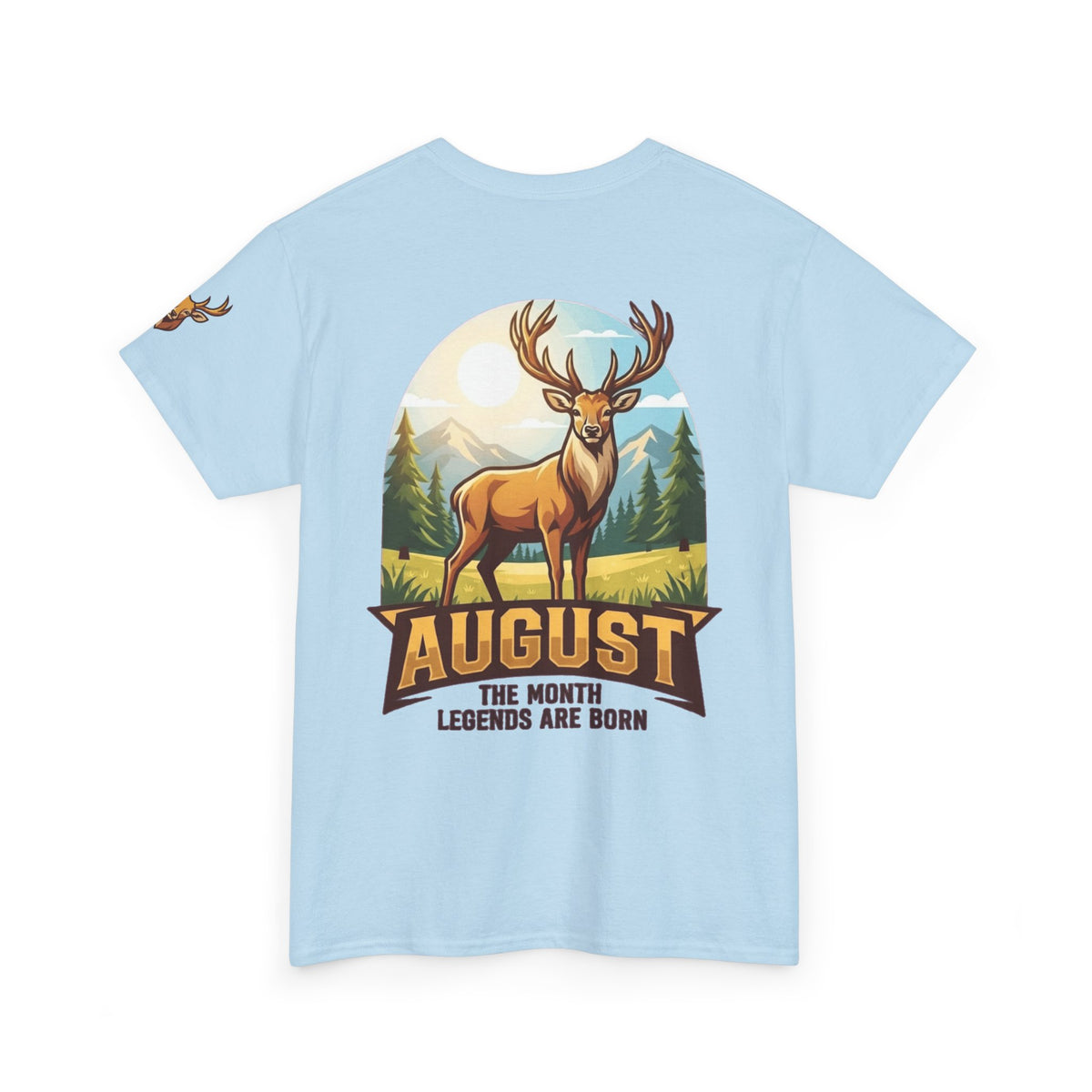 Color: Light Blue | August Legend Premium Graphic Tee