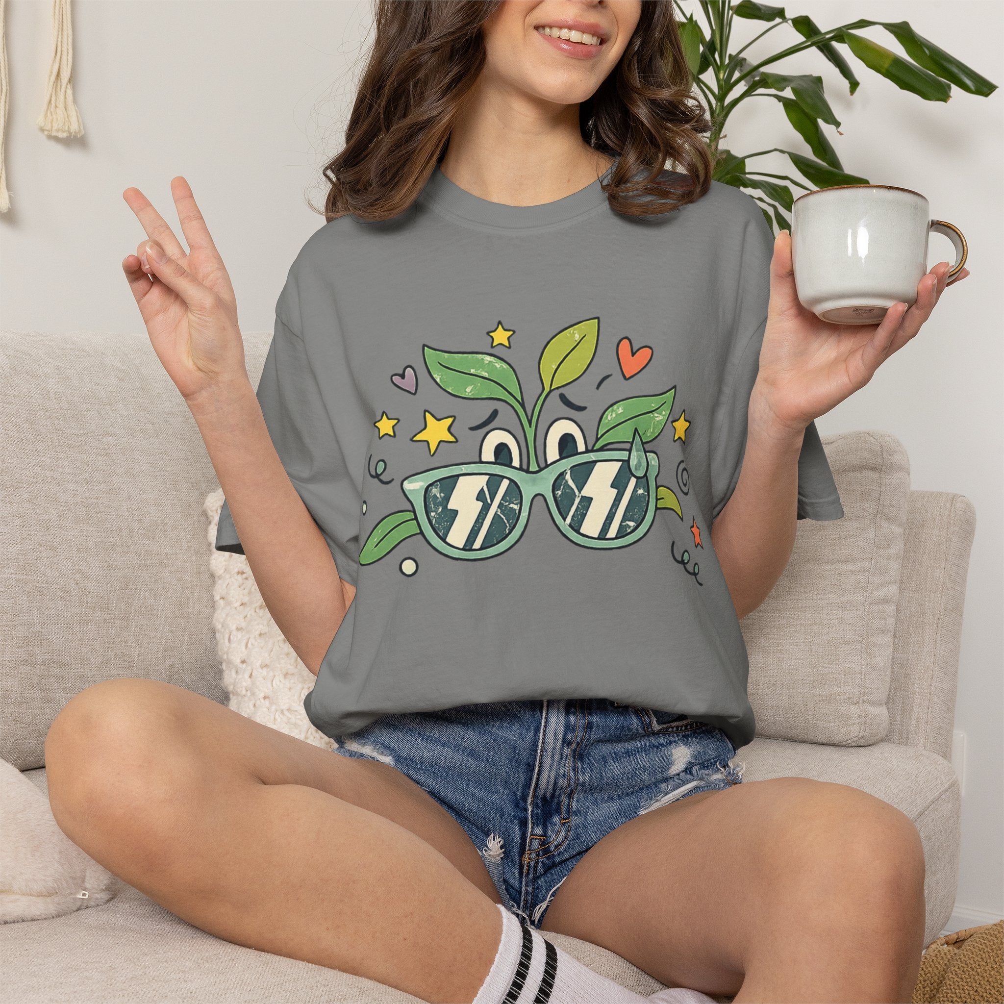 "Plant Alive" Unisex Garment-Dyed T-shirt