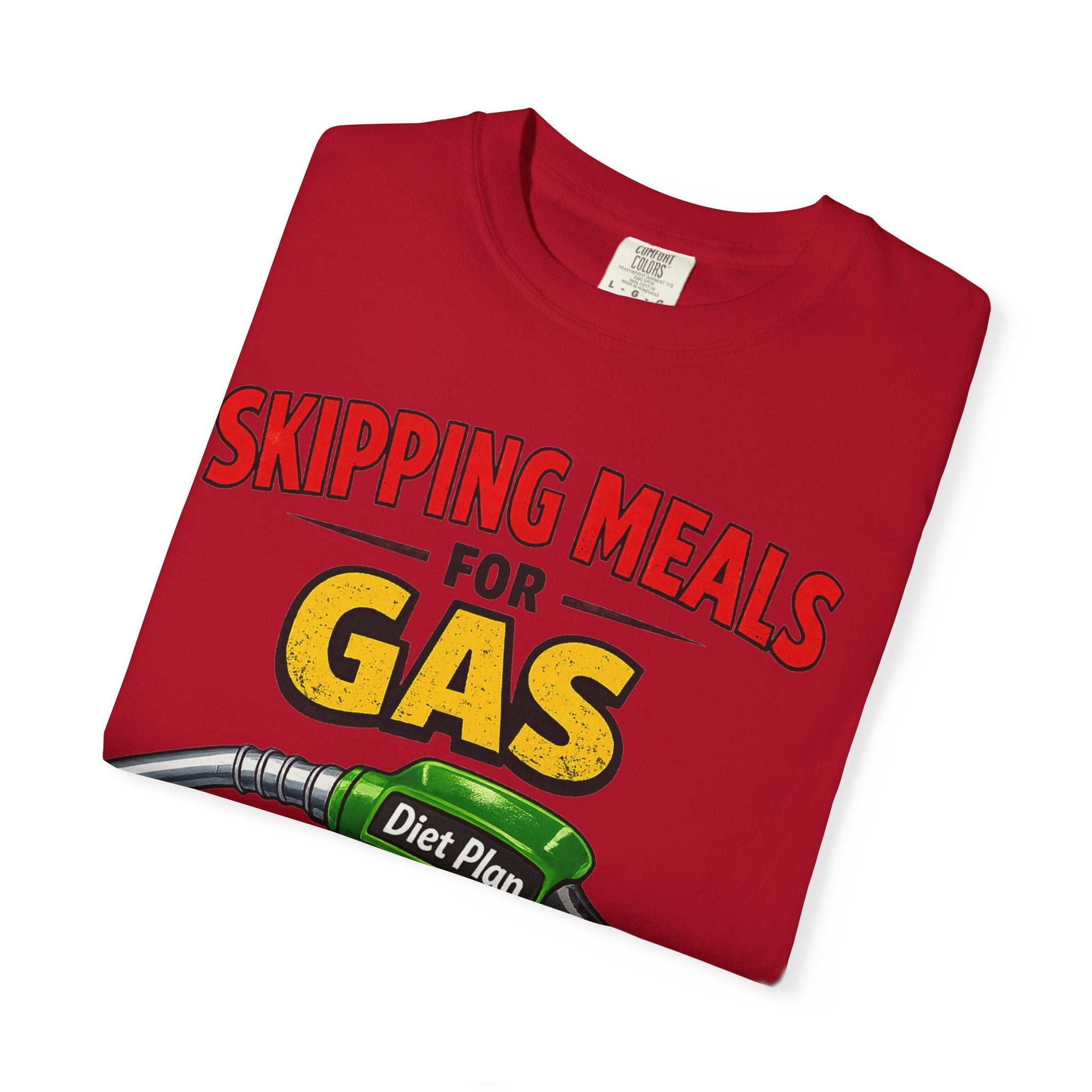 "The High-Octane Diet Plan" Unisex Garment-Dyed T-shirt