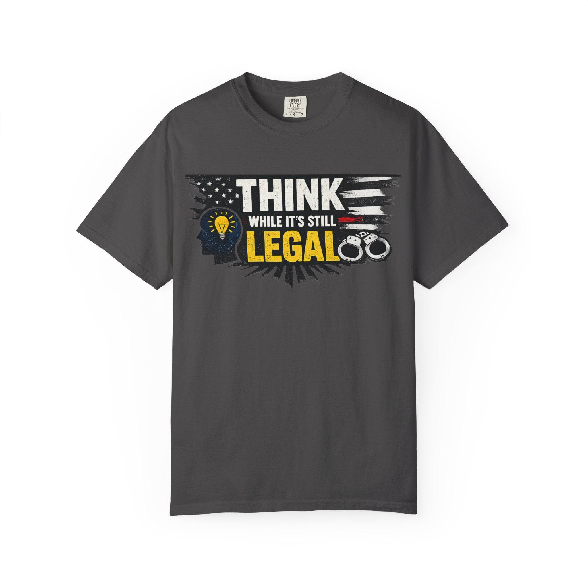 "The Endangered Species Act (For Your Brain)" Unisex Garment-Dyed T-shirt