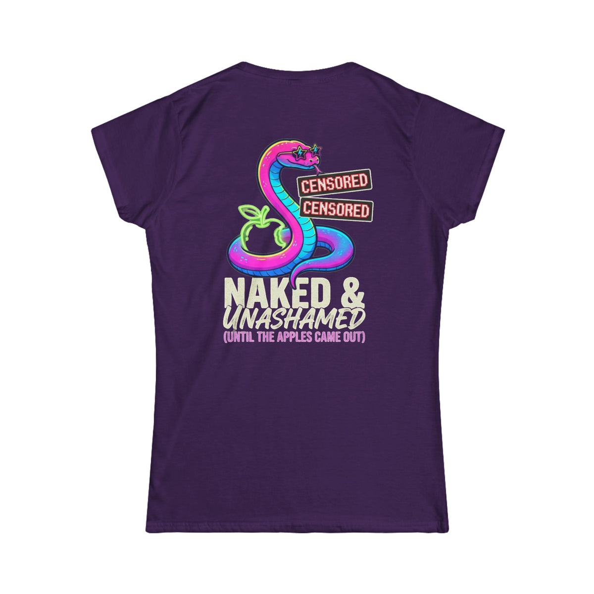"Good Book Series Naked & Unashamed" Women's Tee