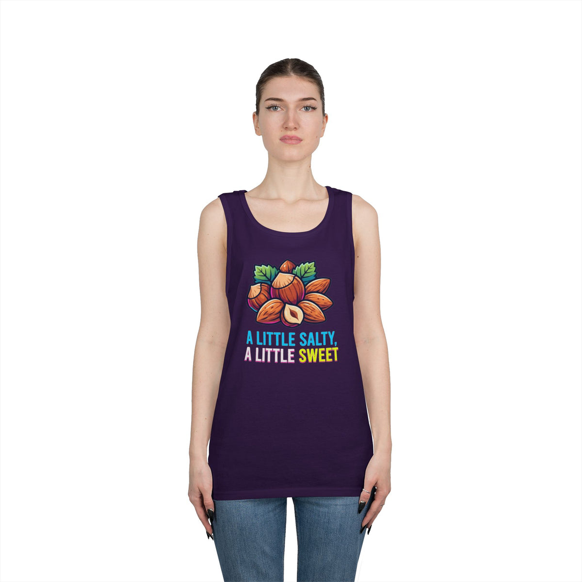 Color: Purple | A Little Salty, A Little Sweet Tank Top