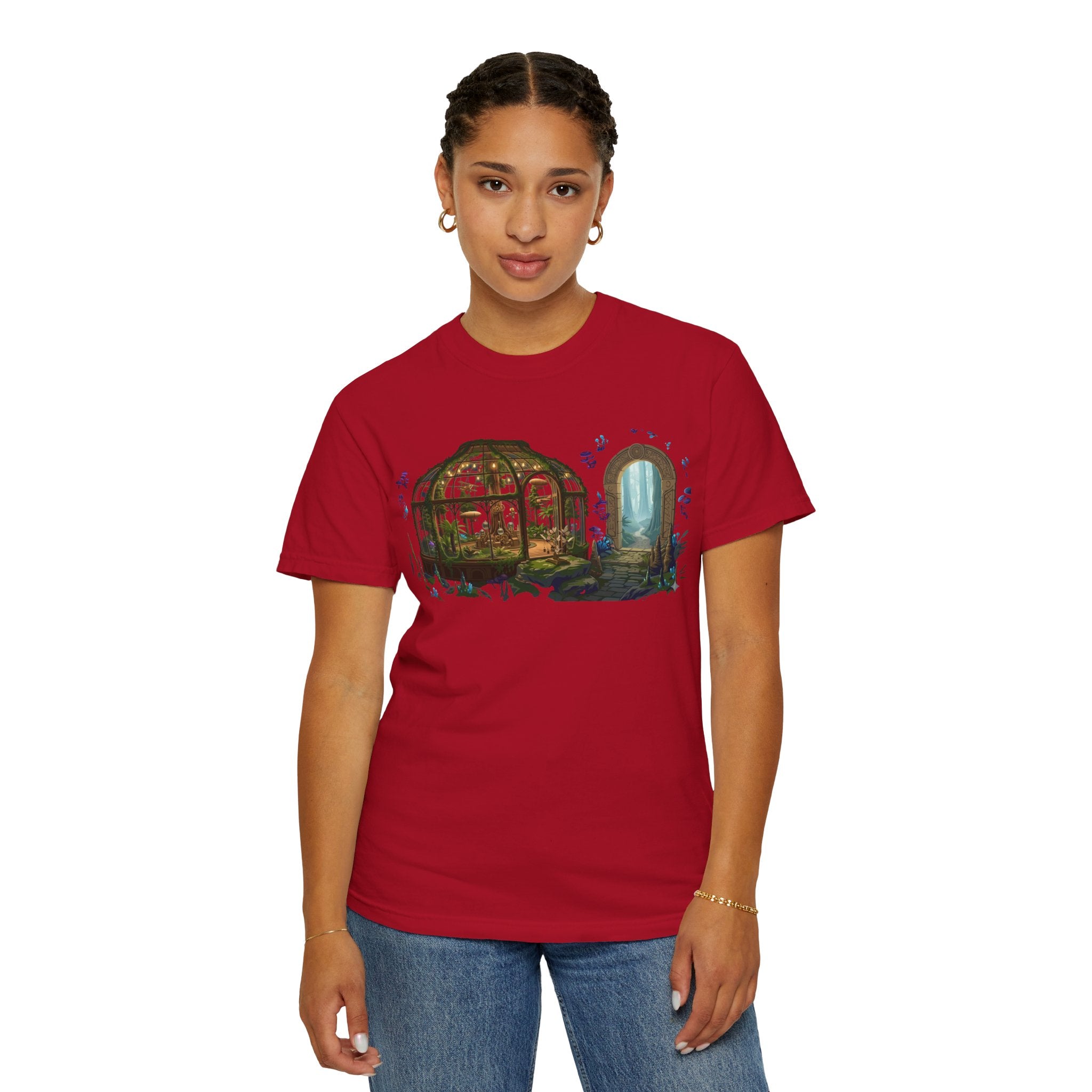"Terrarium" Unisex Garment-Dyed Tee