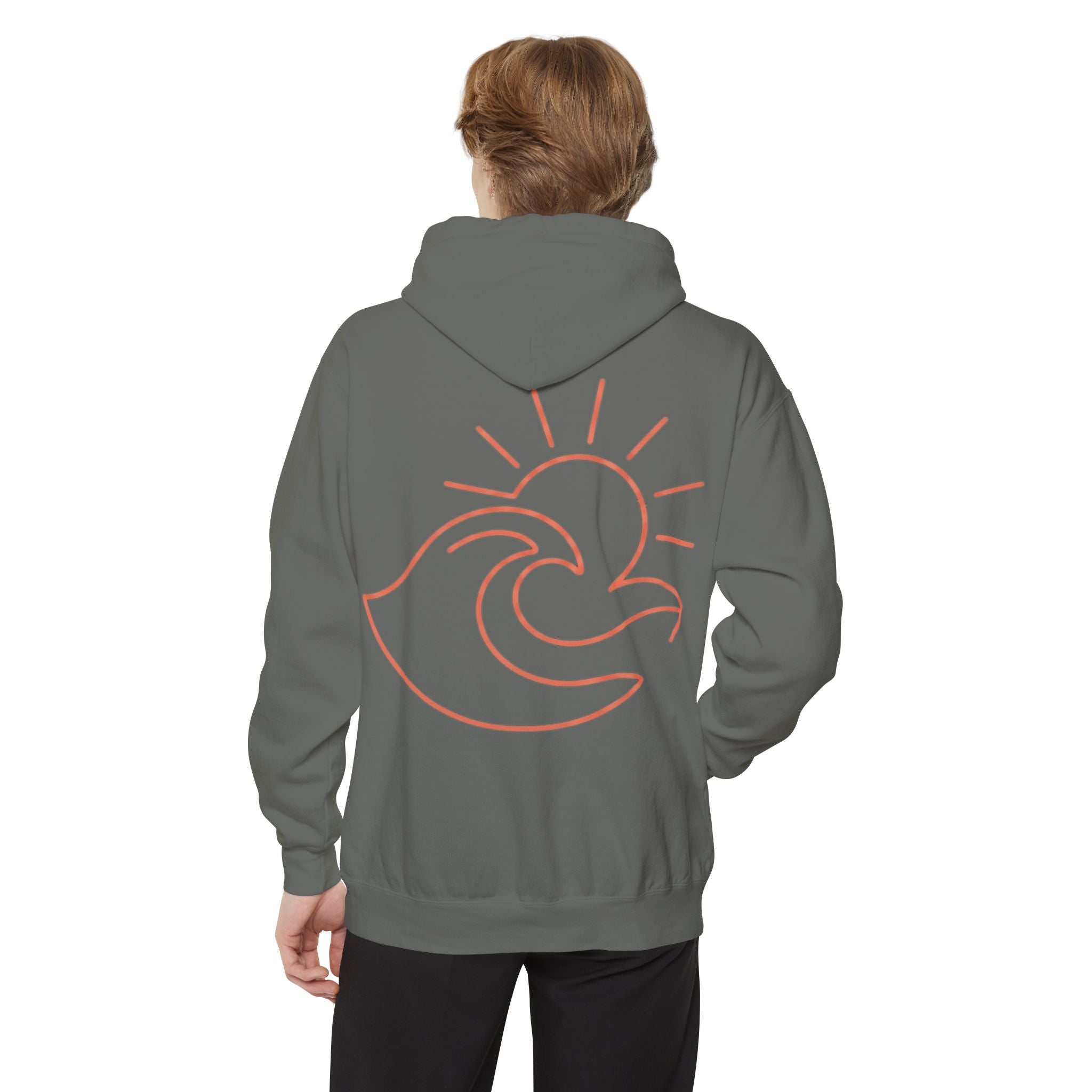 "Sun" Garment-Dyed Hoodie