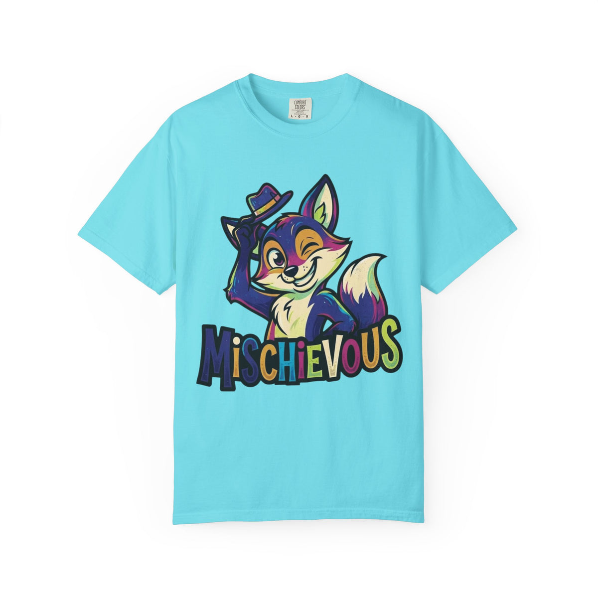 "Mischievous" Unisex Garment-Dyed Tee