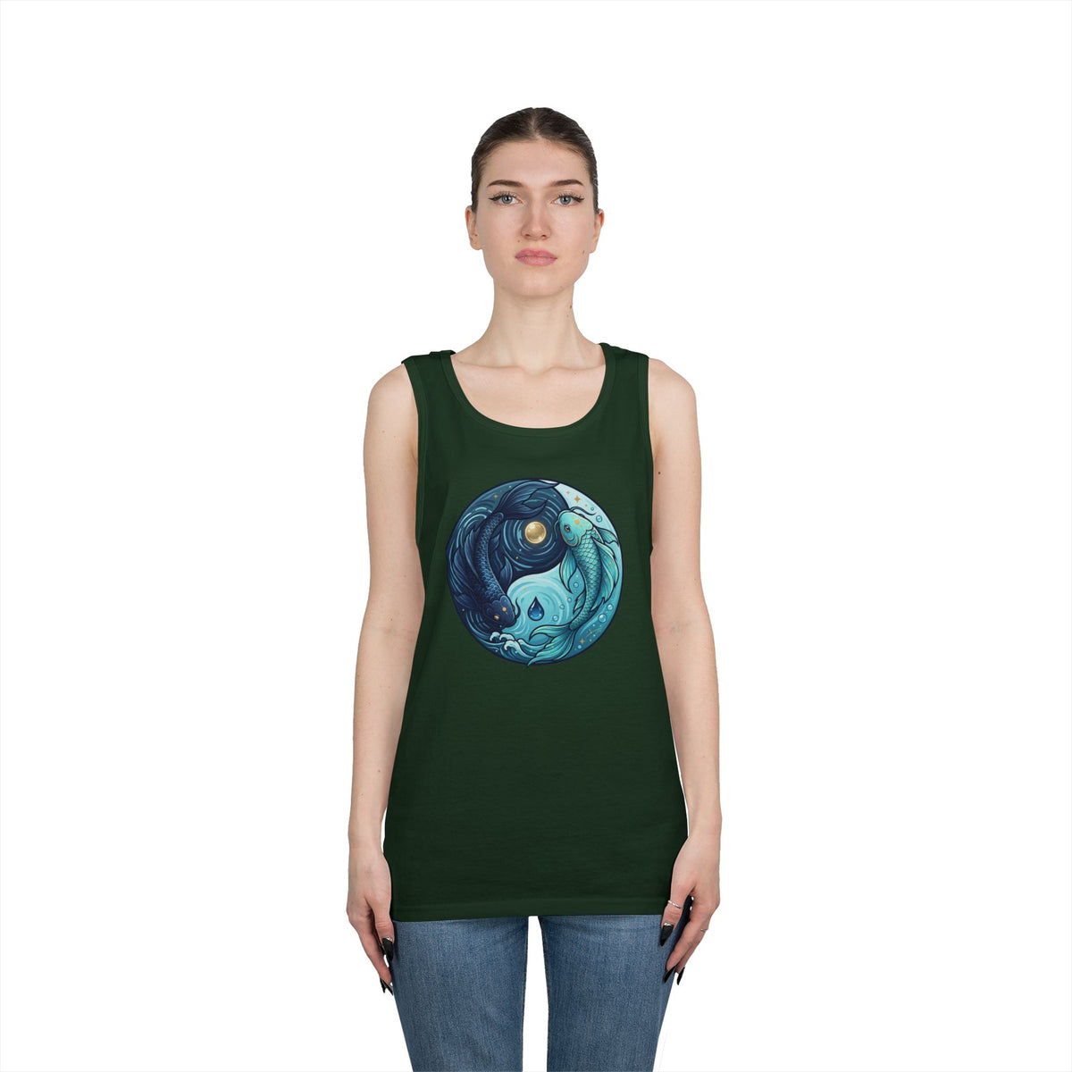 "Yin Yang Pisces" Tank Top