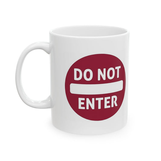 "I Cooked I Ate" White Ceramic Mug — Graphic