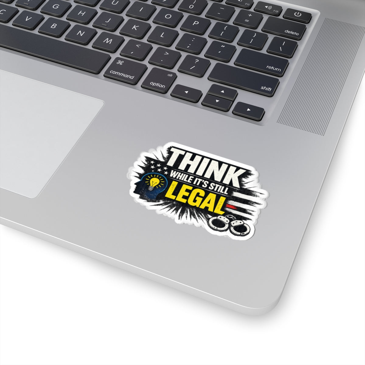 Thought Criminal | Kiss-Cut Sticker — AttitudeShirts