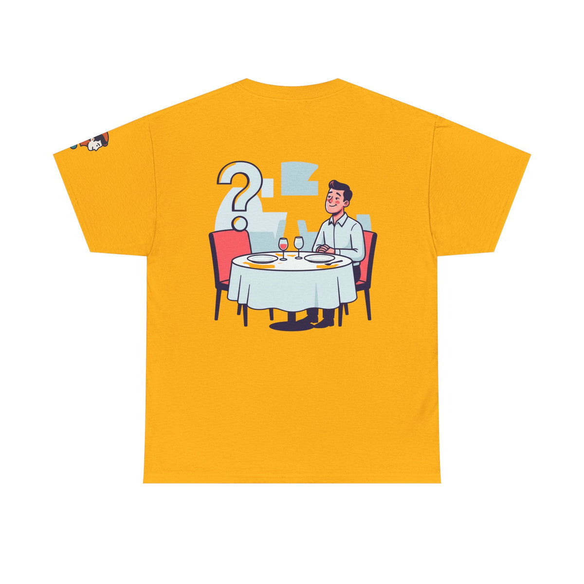 Color: Gold | Main Character Energy Premium Graphic Tee