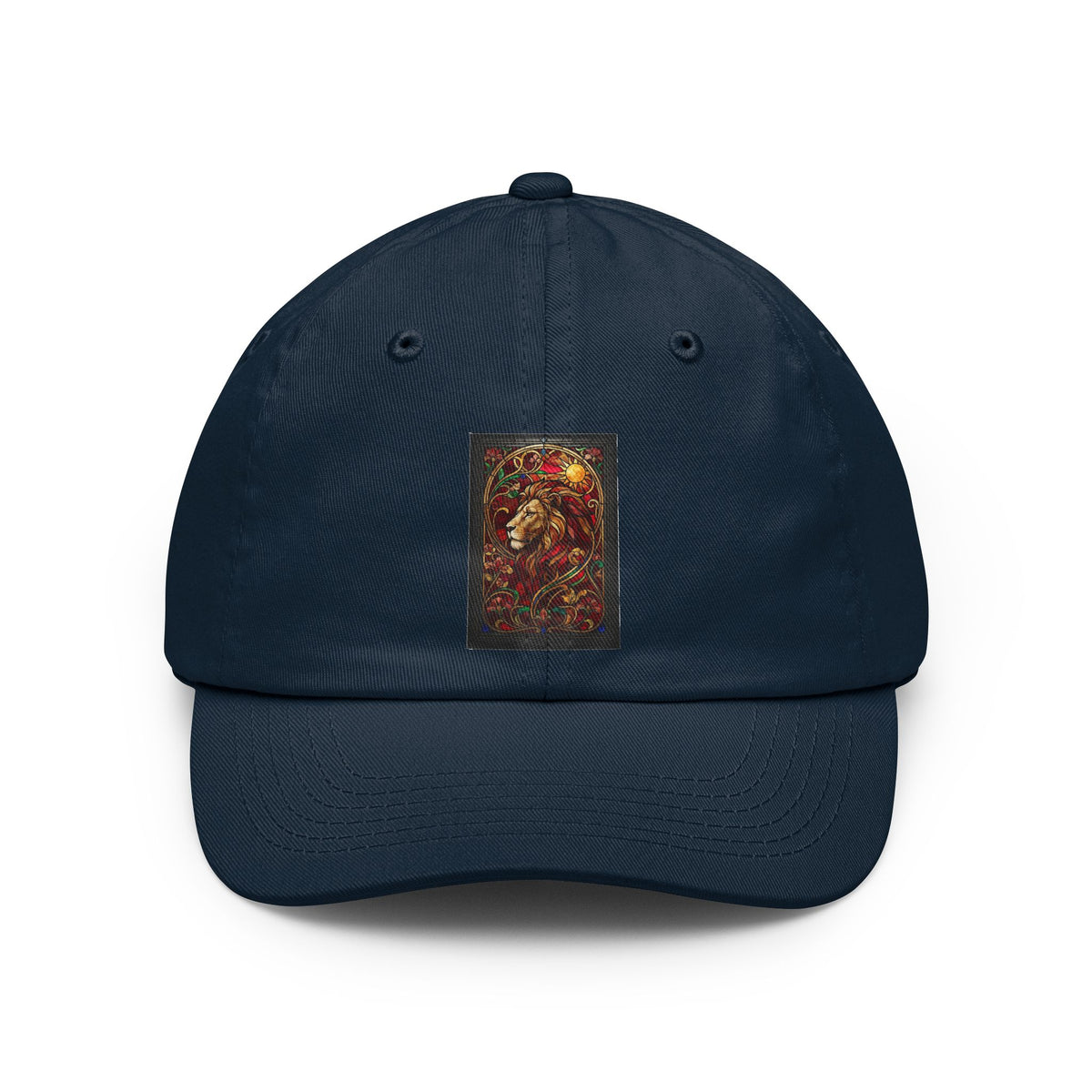 Color: Navy | Stained Glass Sign LEO Dad Hat