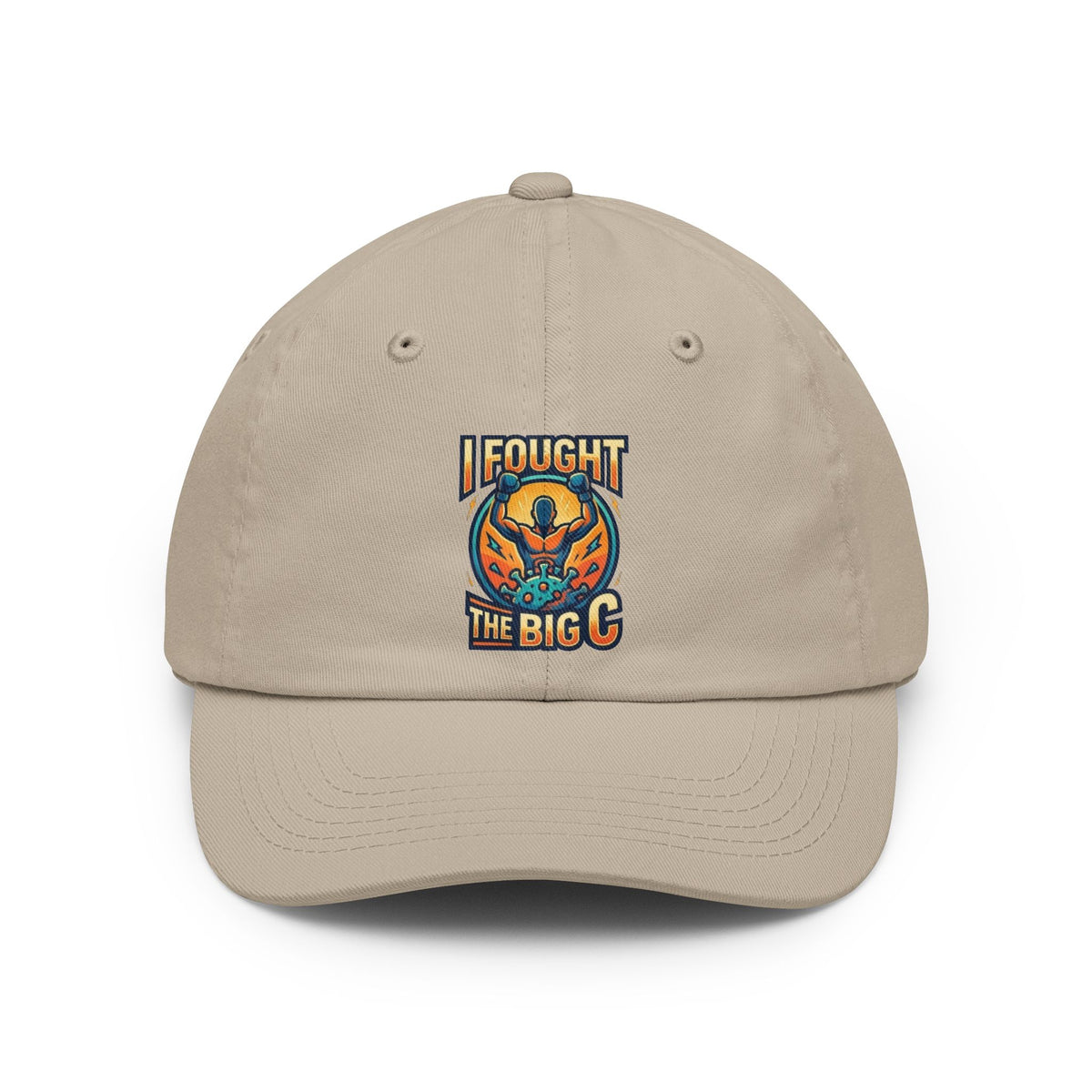 Color: Stone | I Fought The Big C and Won Dad Hat